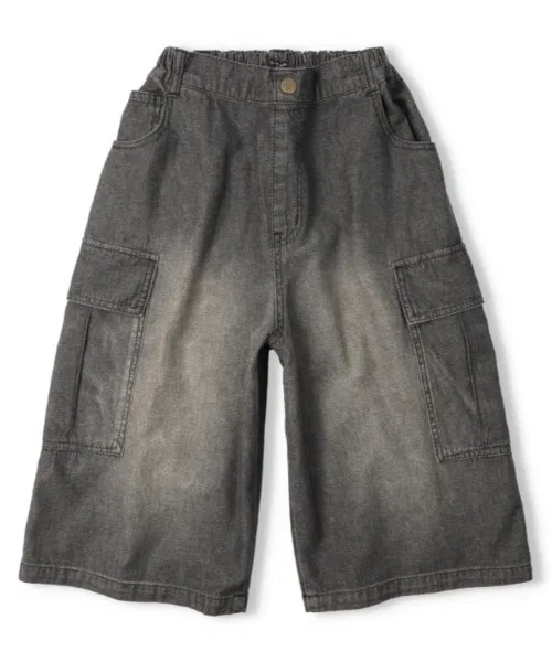 Детские джинсовые карго-шорты до колена Navy Daddy Oh Daddy — фото 2