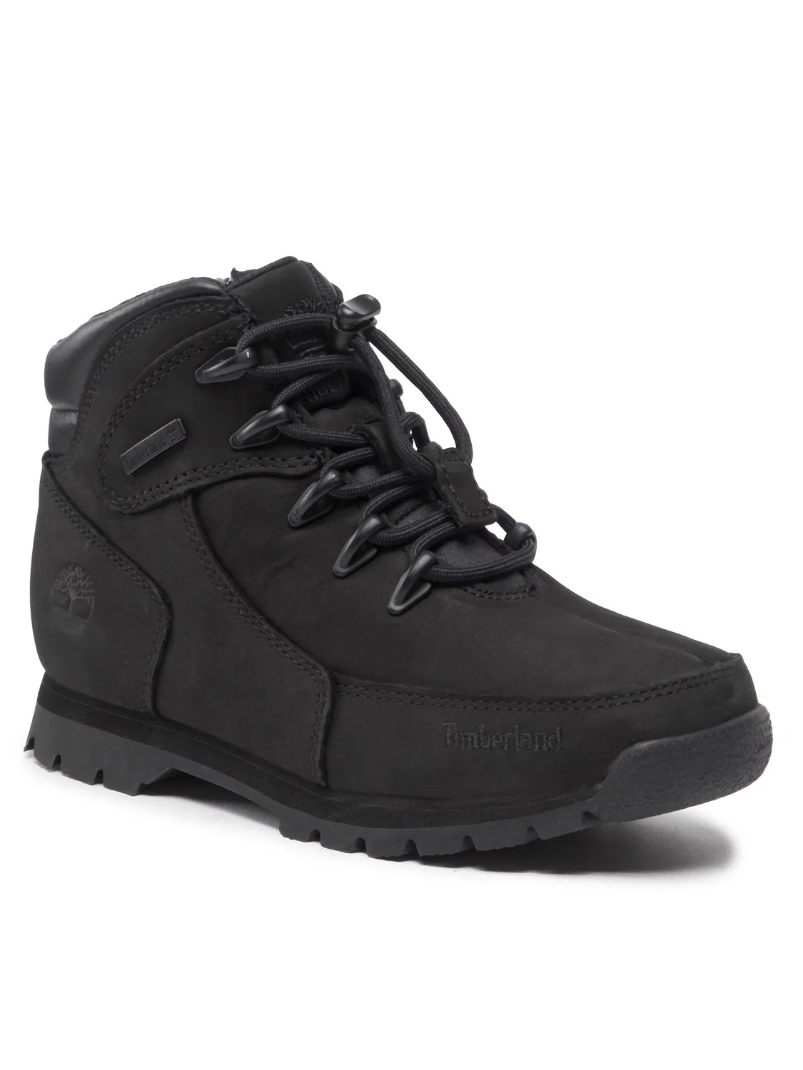 Ботильоны на шнуровке для мальчика Euro Rock Timberland, черный — фото 2