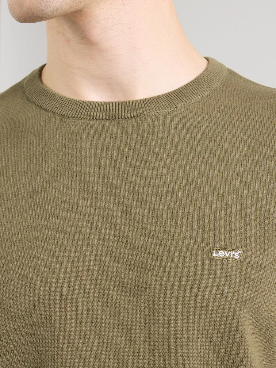 Свитер LEVI'S 'Housemark' цвета хаки — фото 2