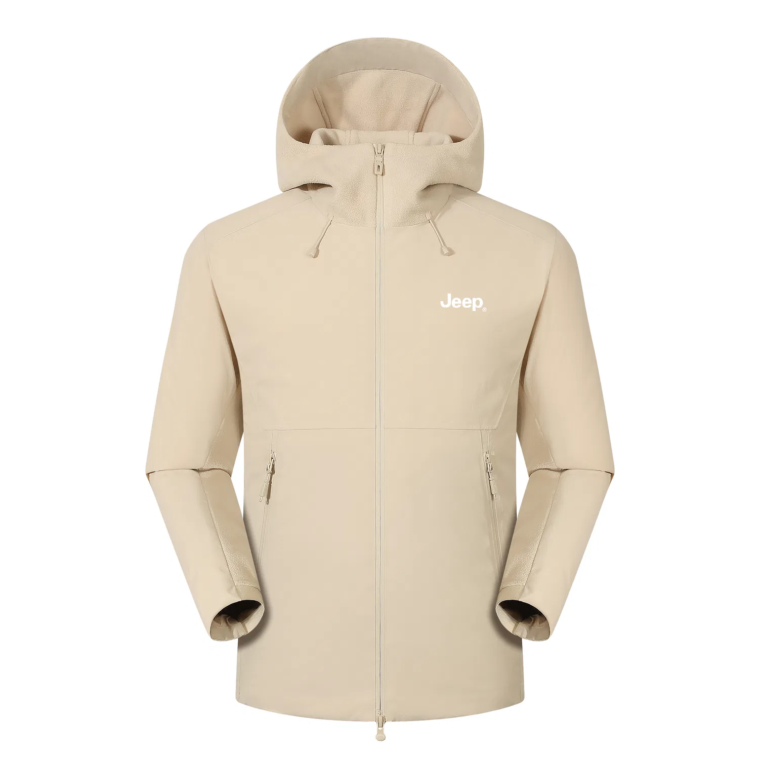 Детский пуховик с капюшоном Jeep Leisure Collection Down Jackets, Apricot Beige