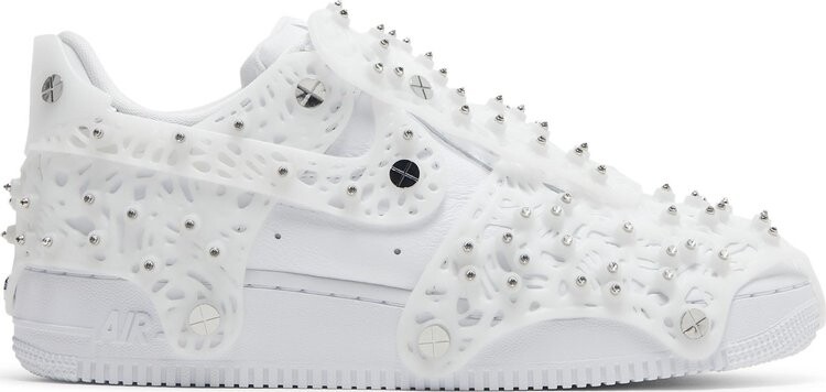 Кроссовки Nike Swarovski x Wmns Air Force 1 LXX 'White', белый