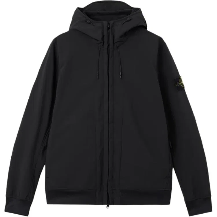 Женская куртка с капюшоном STONE ISLAND, Black