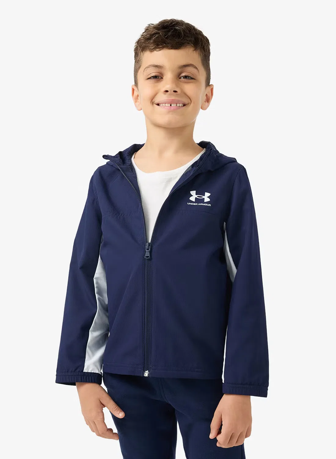 Куртка с длинным рукавом Youth Rival Woven Under Armour, темно-синий