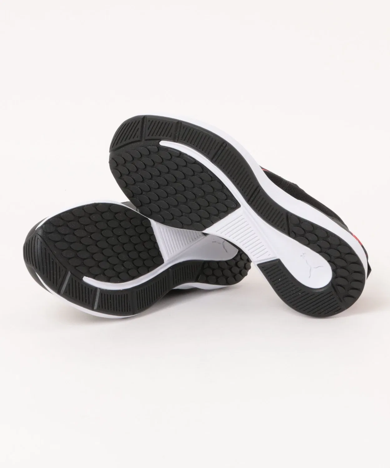 Детские слипоны KRUZ PROFOAM EASE IN AOP JR для девочек, с принтом PUMA, Black/Red — фото 3