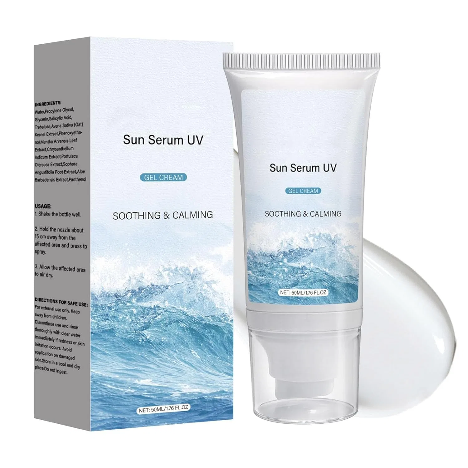Солнцезащитный крем для лица Airy Sun Cream SPF 50 PA++++, NTHFECG, 50 мл