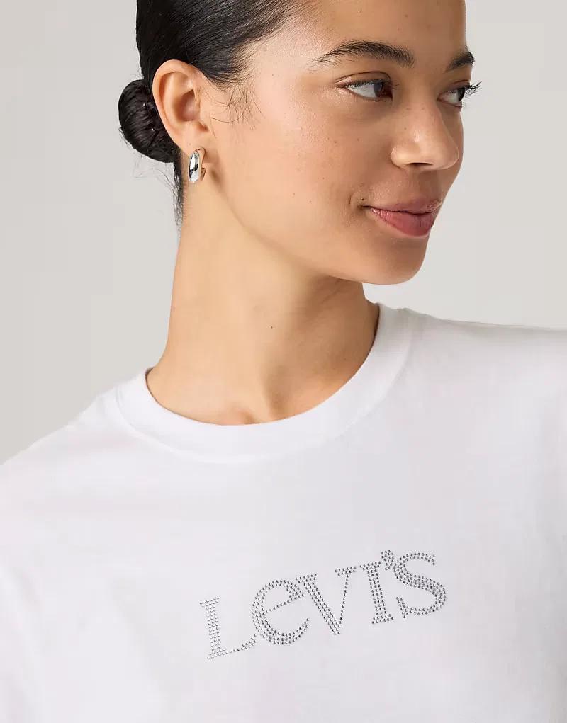 Футболка Levi's Graphic Favorite, белый — фото 3