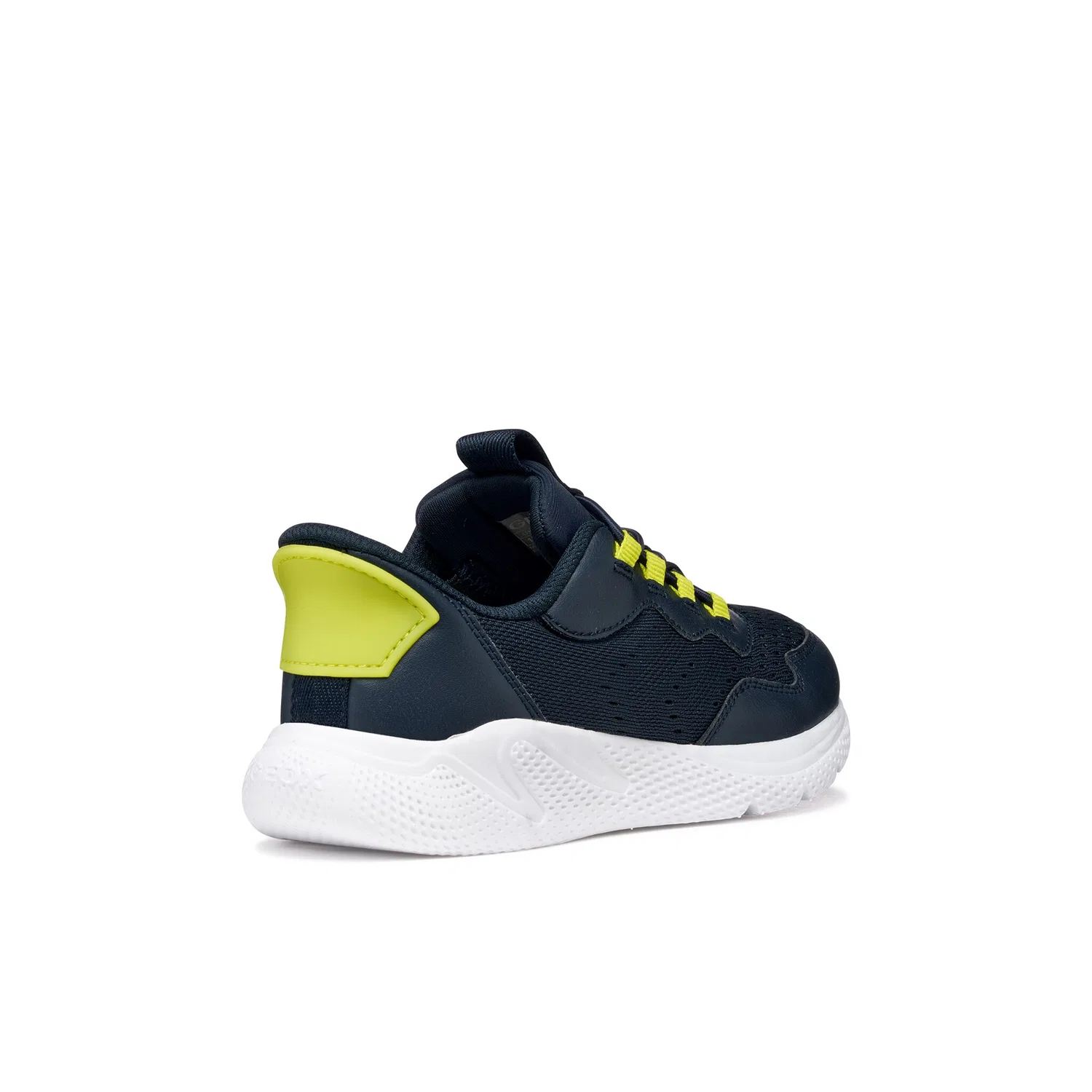 Детские кеды с контрастными деталями Geox, Dark Blue/Green — фото 4
