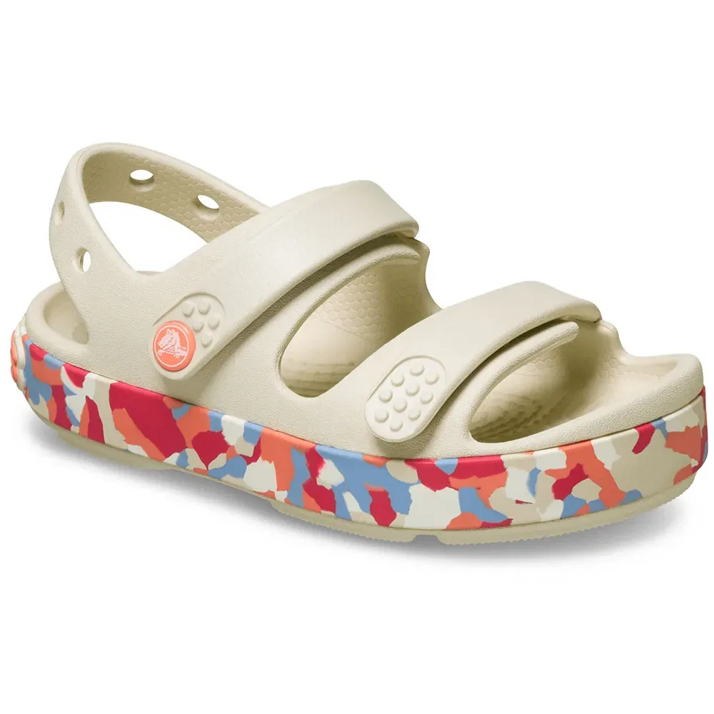 Сандалии Crocband Cruiser Glow Confetti Crocs, бежевый — фото 2