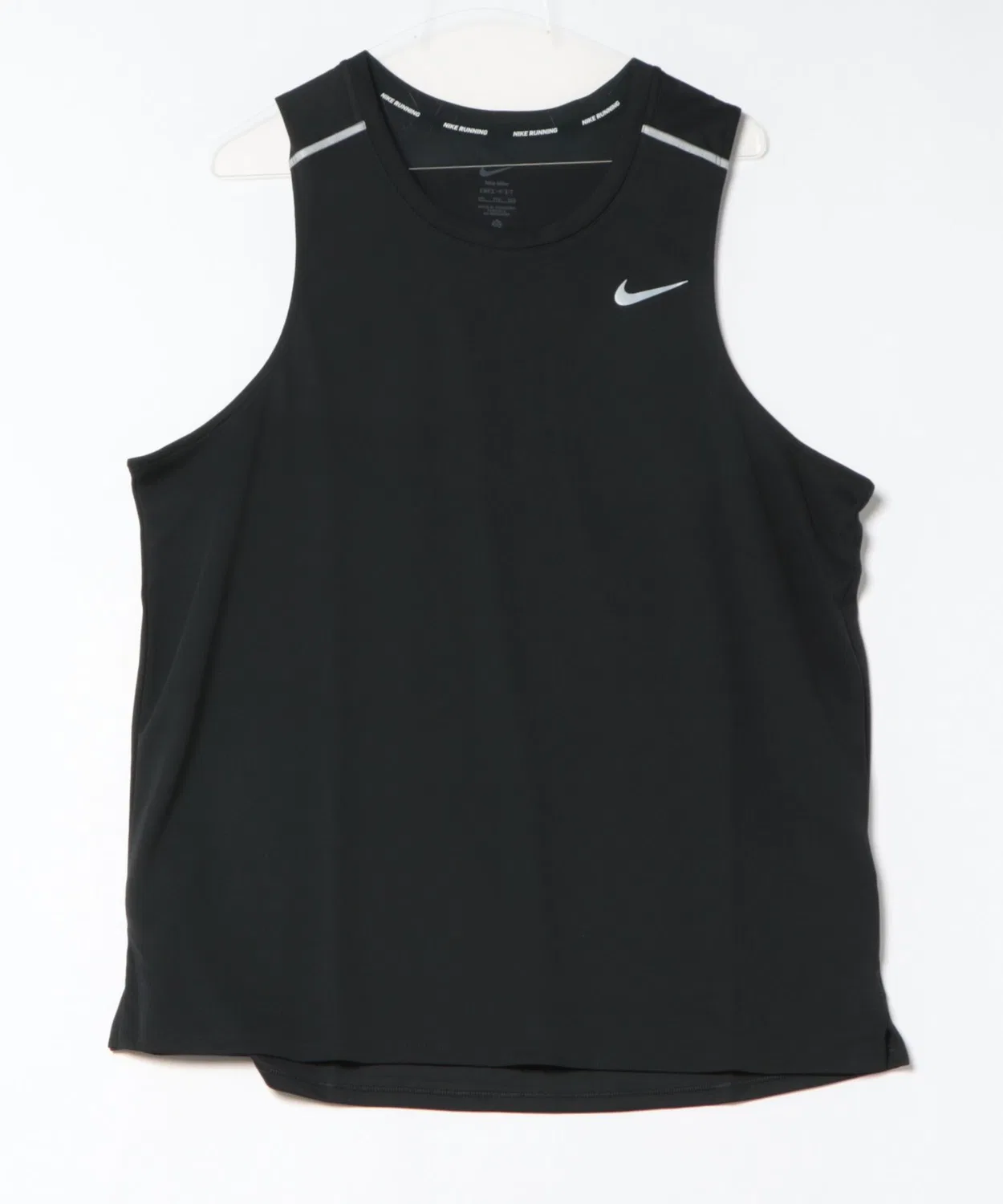 Мужская майка без рукавов NIKE AeroLayer Miler, Черный
