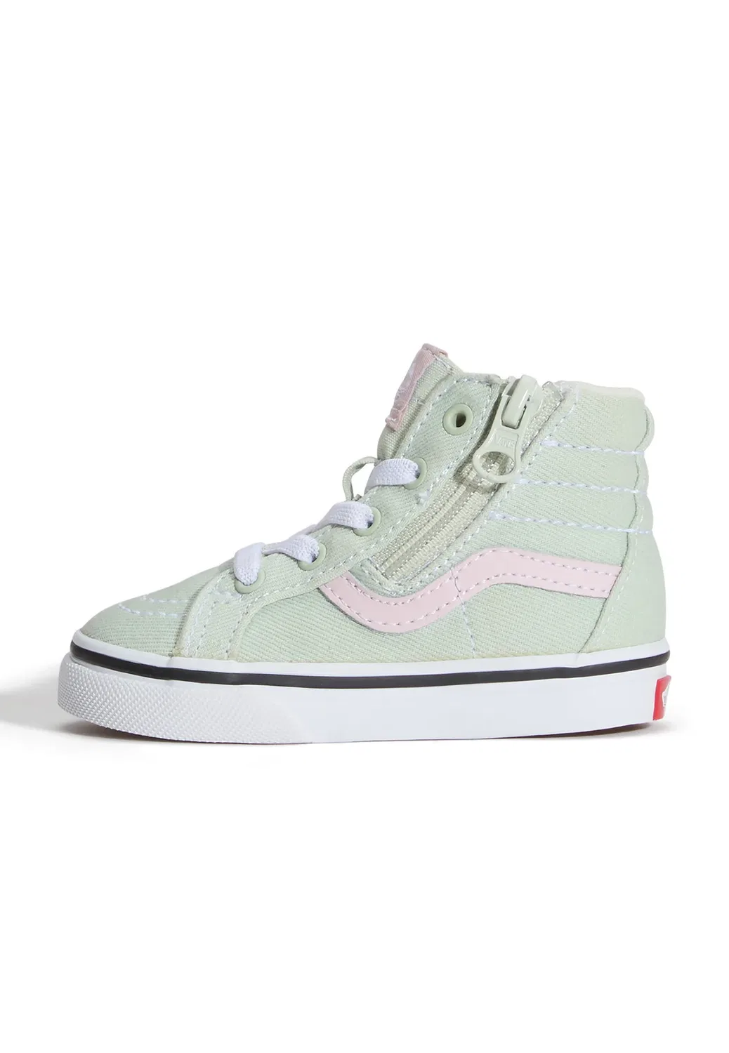 Sk8-Hi reissue боковая молния унисекс - высокие кроссовки Vans, Dusty Mint Pink