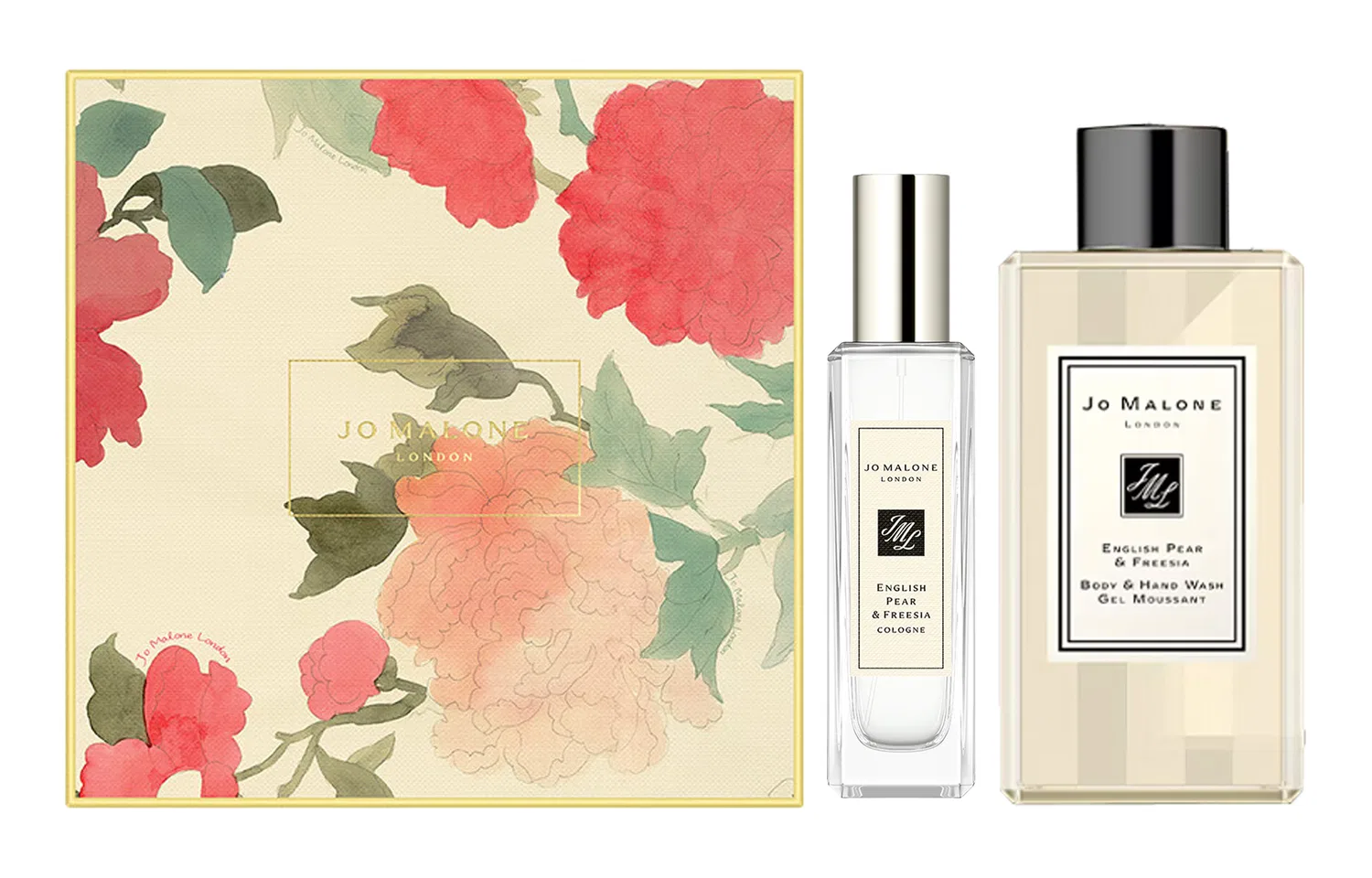 Женский набор ароматов English Pear & Freesia, Jo Malone London, 30 мл + 100 мл