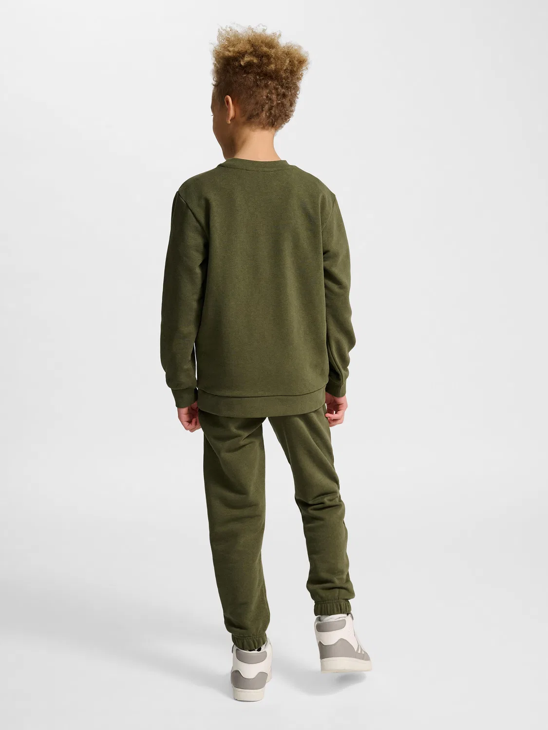 Детский спортивный костюм Hmljr Base Hummel, Grun Helles Everglade Alpingrun — фото 2