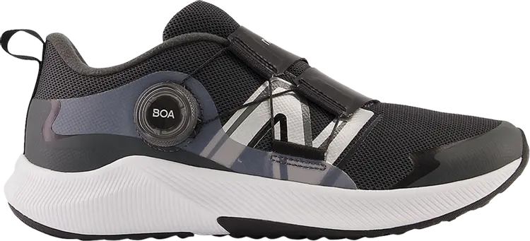 

Кроссовки Dynasoft Reveal v4 BOA Big Kid Wide 'Blacktop Silver', черный