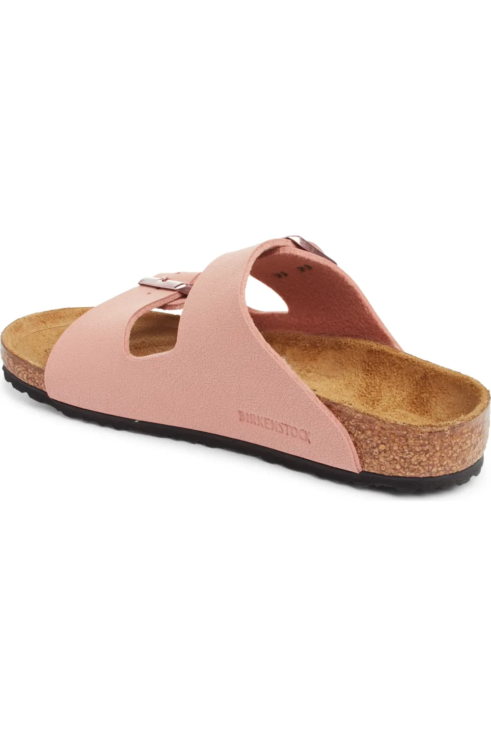 Детские сандалии слайды на подошве Arizona Birkenstock, розовый — фото 2