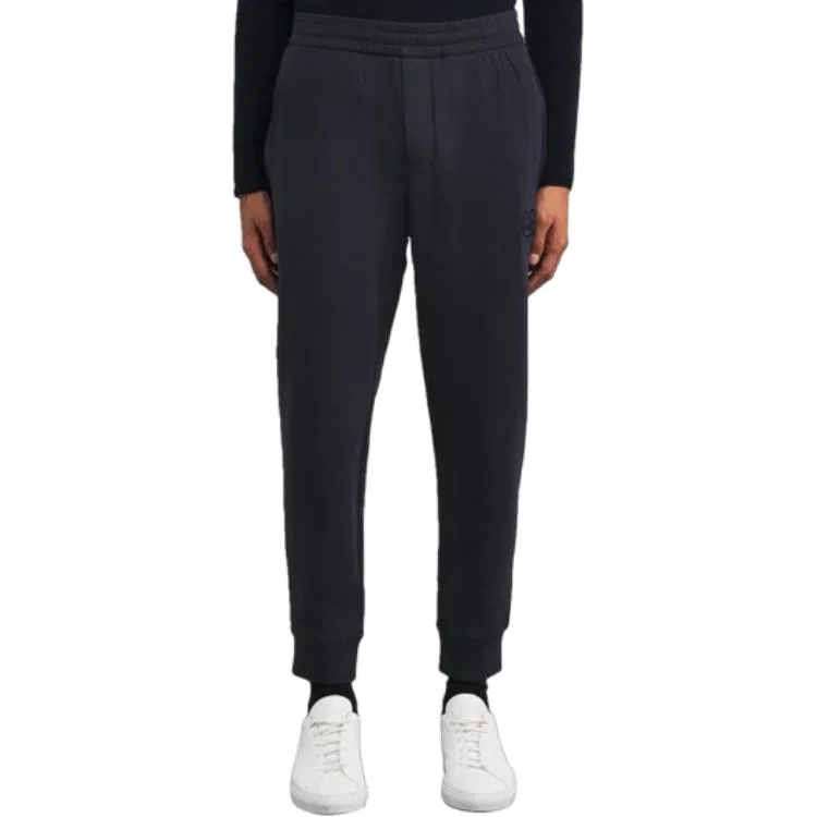 Мужские спортивные штаны из трикотажа EMPORIO ARMANI, Marine Blue