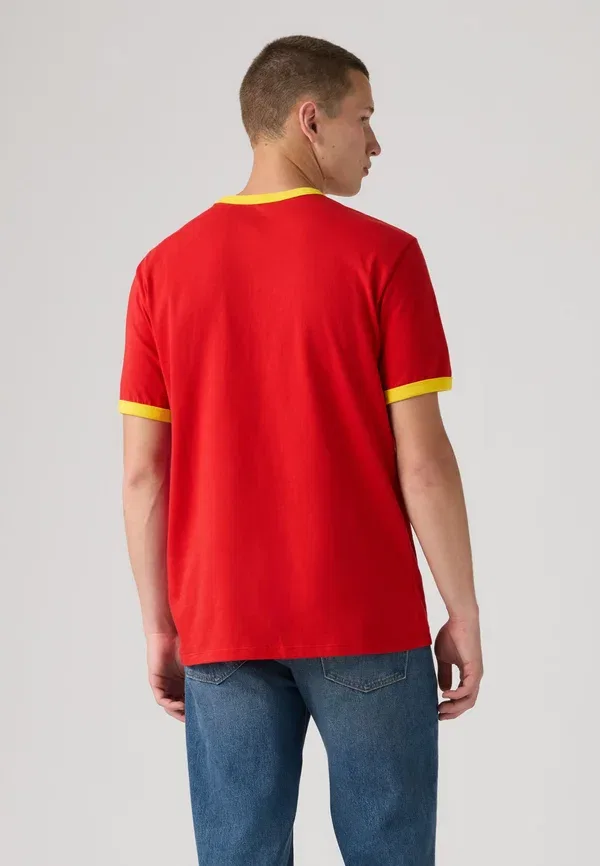 Футболка с принтом "футбольный рингер" Levi'S, мультиколор — фото 2