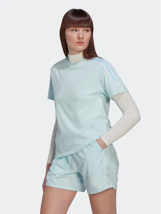 Футболка regular fit adicolor Classics Adidas, светло-голубой