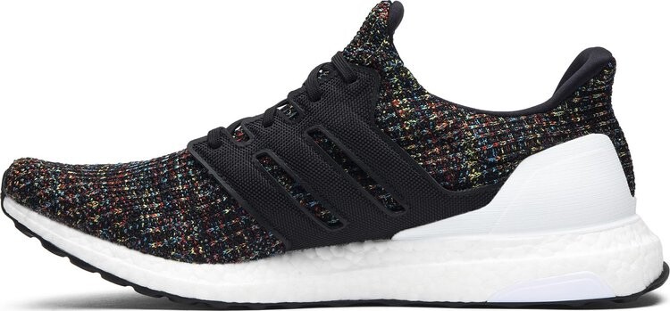 Кроссовки Adidas UltraBoost 4.0 'Black Multicolor', черный — фото 4
