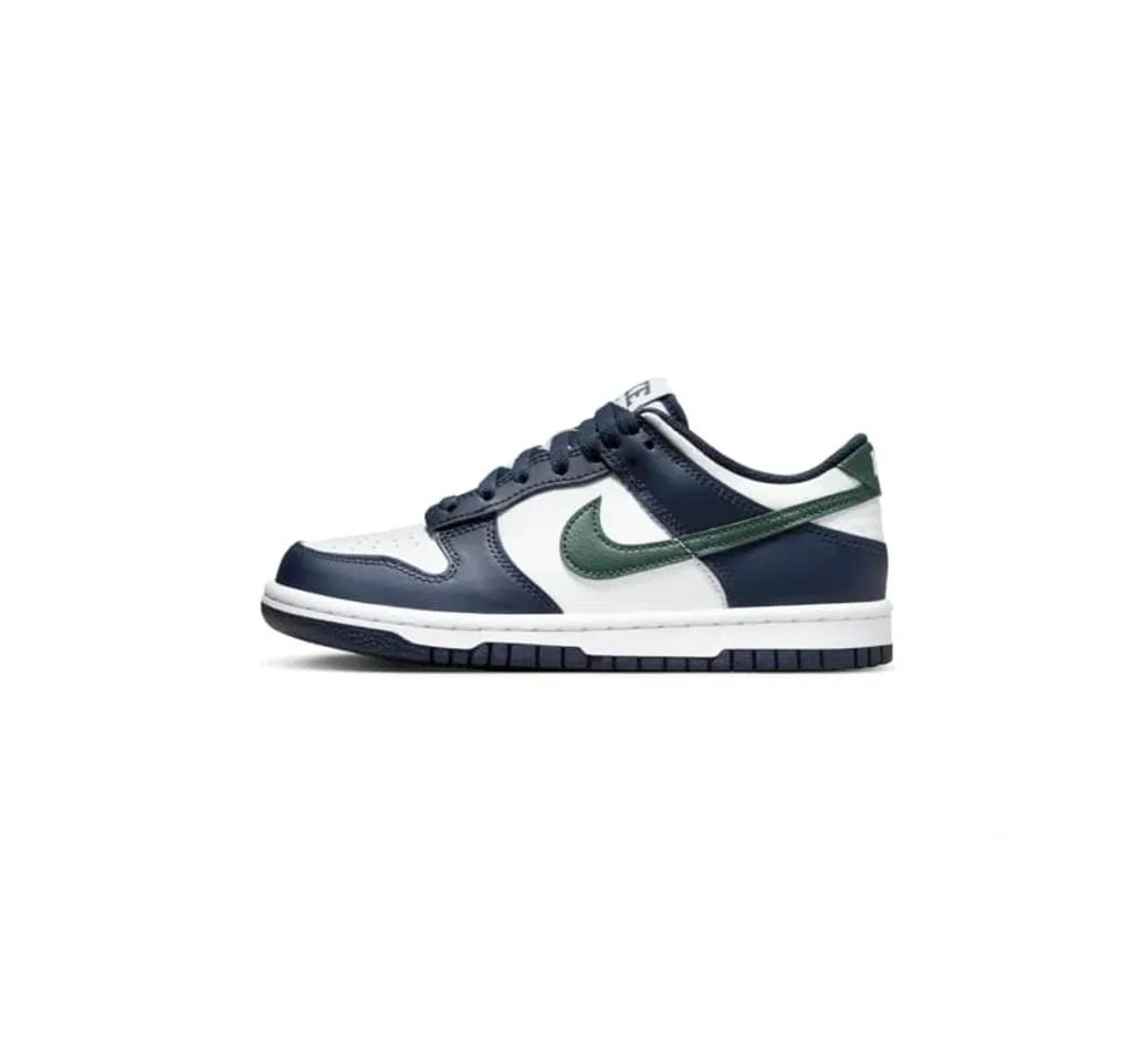 Детские кроссовки для мальчиков с принтом Dunk Low Gs NIKE, Blue