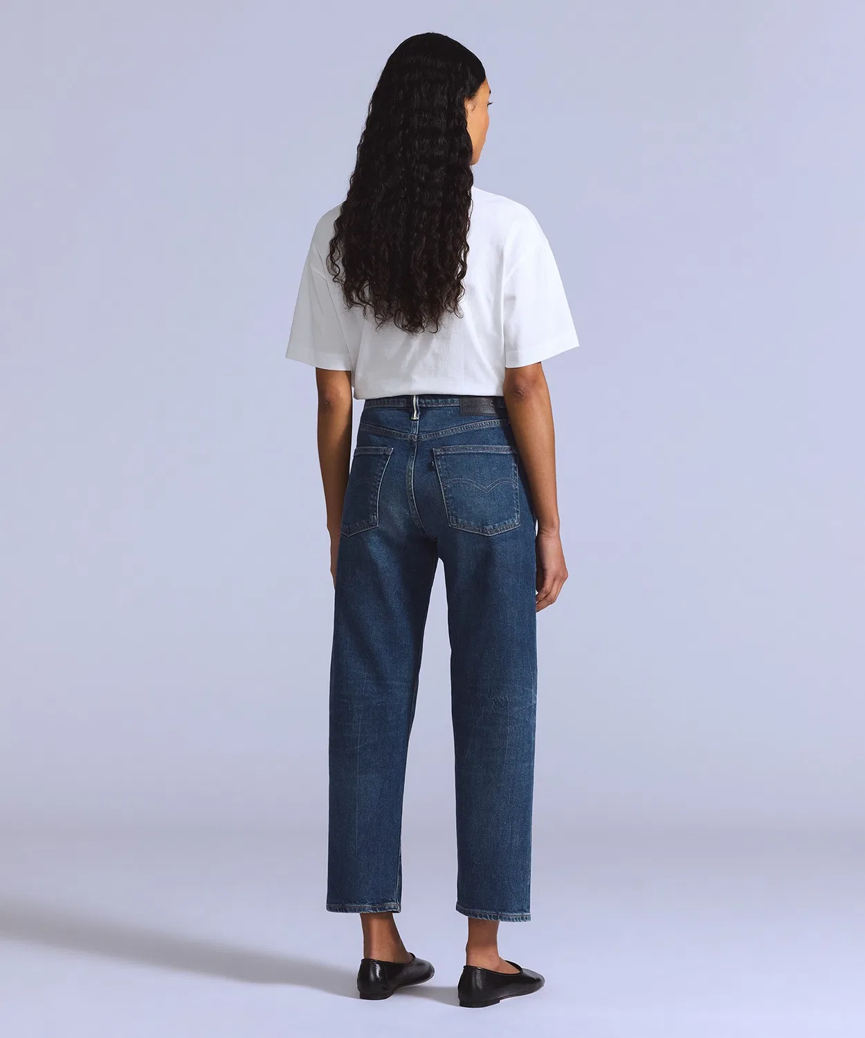 Женские джинсы прямого кроя Column Blue Tab™ Levi's, Indigo Blue — фото 4