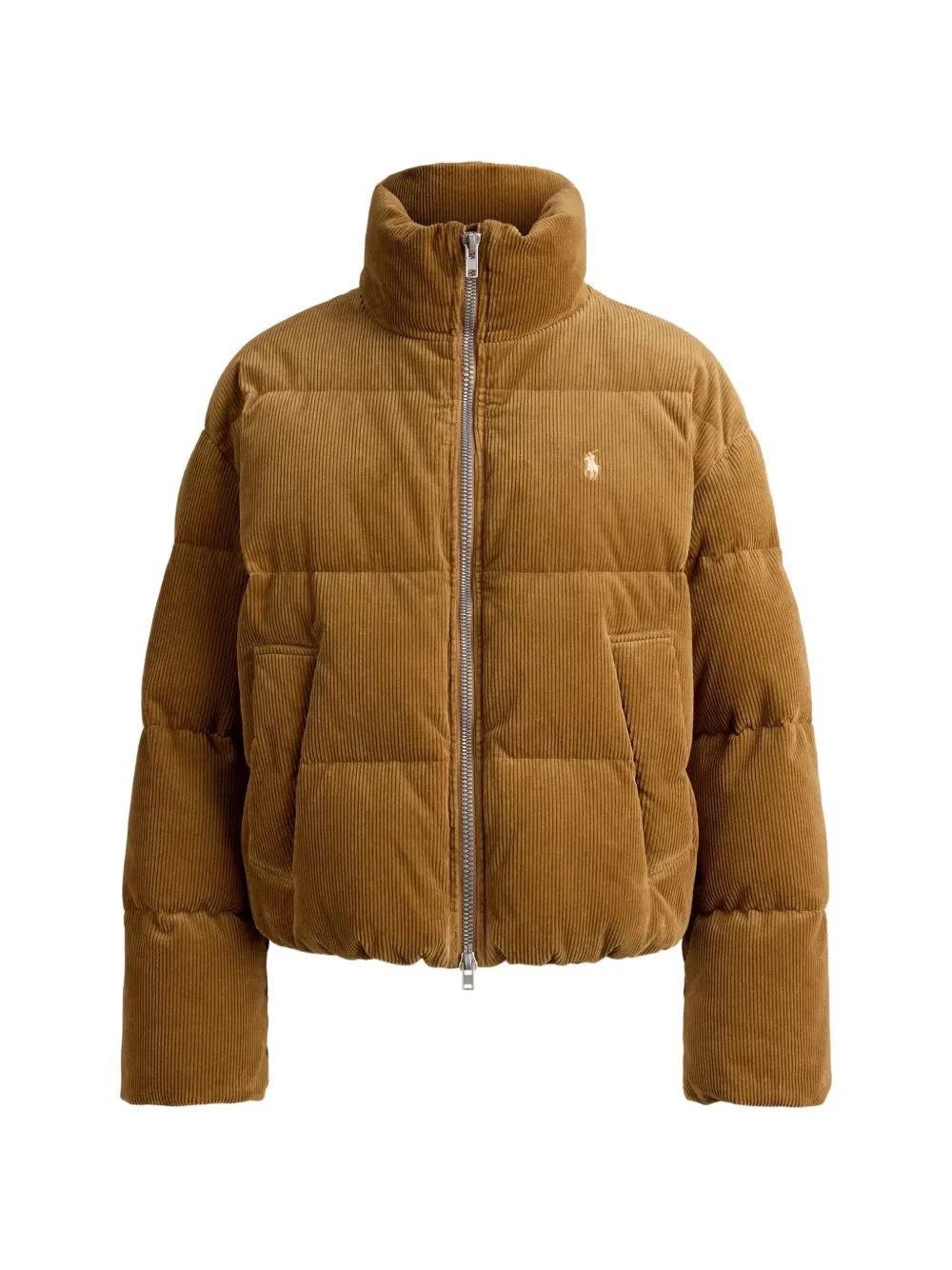 Стеганая вельветовая куртка Polo Ralph Lauren, коричневый