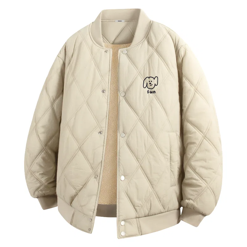 Детский пуховик утепленный с флисовой подкладкой MINISO, Black Thickened And Fleece-Lined — фото 3