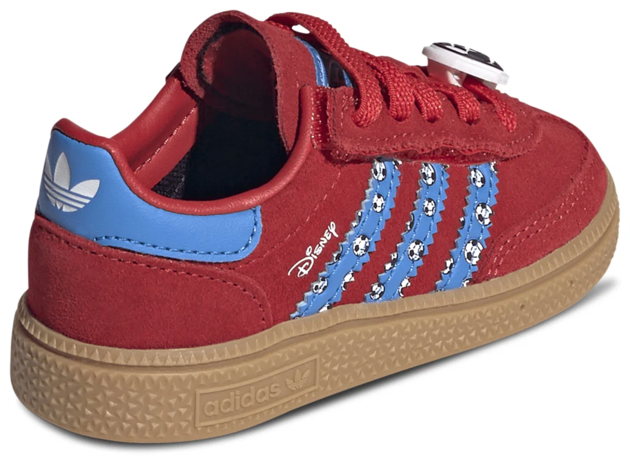 Кроссовки для мальчиков Handball Spezial Adidas, цвет Lucid Ray Blue/Gum/Red — фото 3