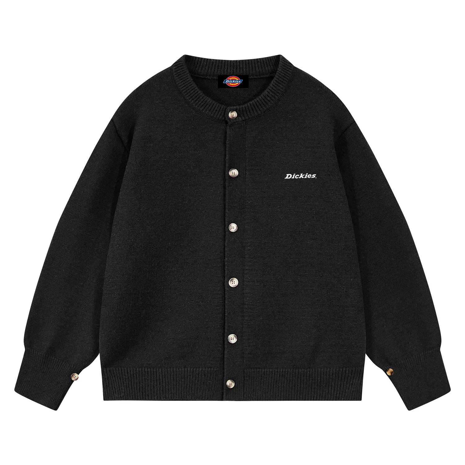 Детский свитшот с круглым вырезом Dickies, Black Gray — фото 3
