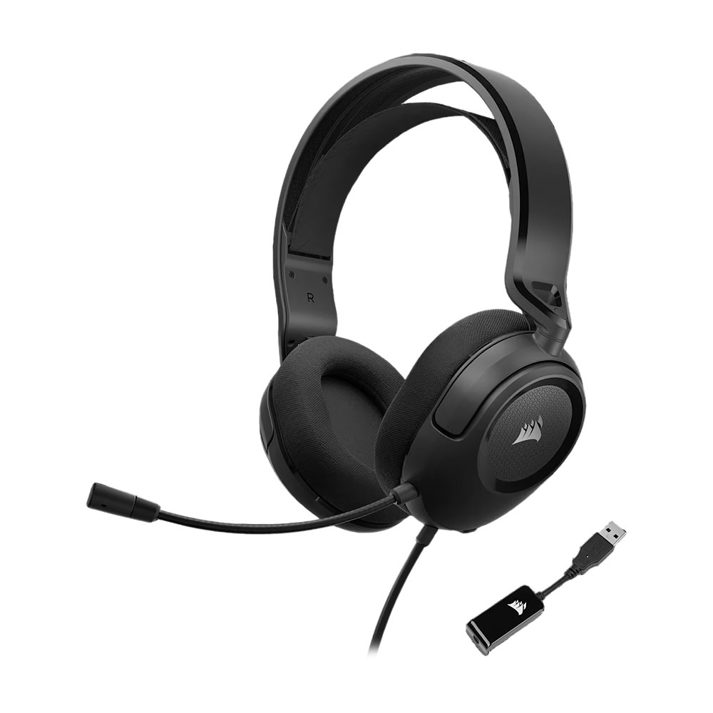 

Гарнитура игровая Corsair HS35 V2 Surround, черный
