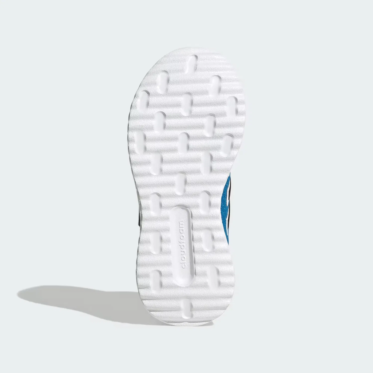 Детские кроссовки с амортизацией Cloudfoam X_PLRPATH Adidas Sportswear, ярко-синий/белый/рубиновый — фото 3