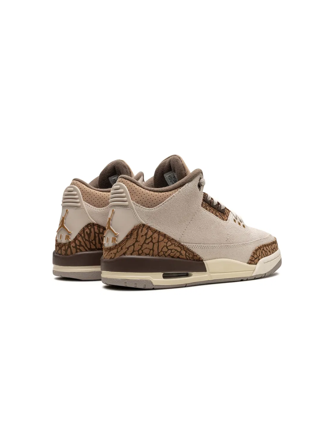 Кроссовки Air Jordan 3 "Palomino", коричневый — фото 3