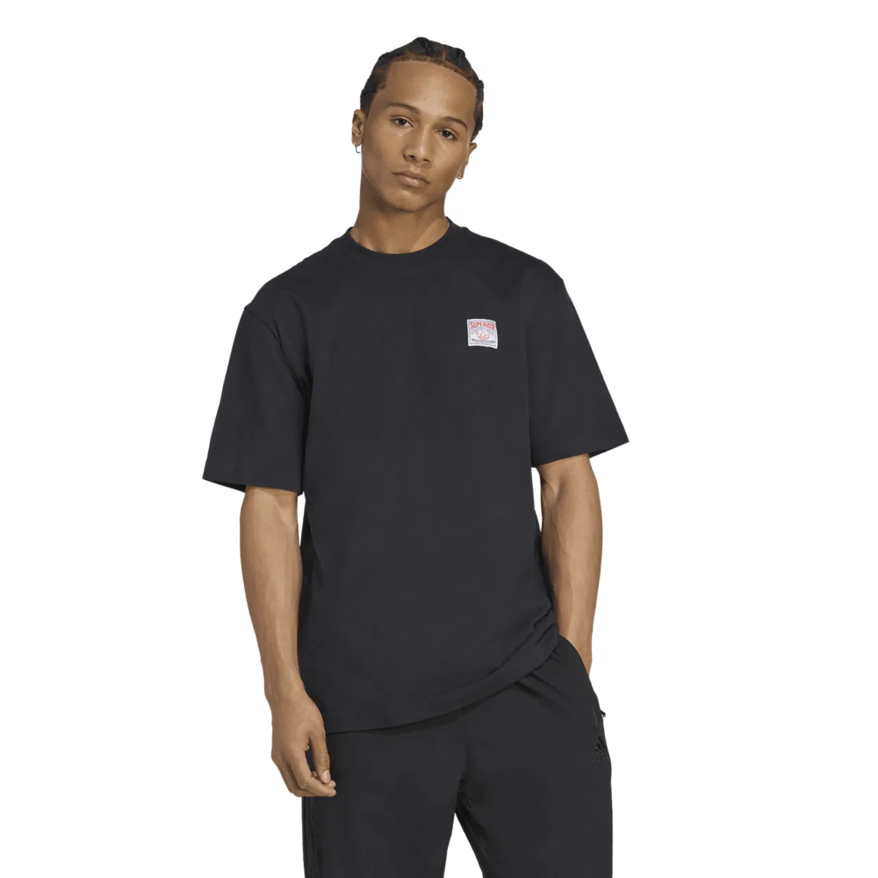 Мужская футболка Wabash Loose Adidas, черный