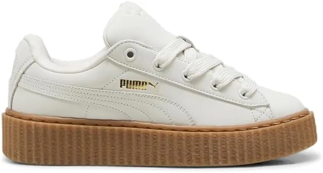 Детские кроссовки для девочек с шнуровкой Fenty X Creeper Phatty PUMA, Off-White