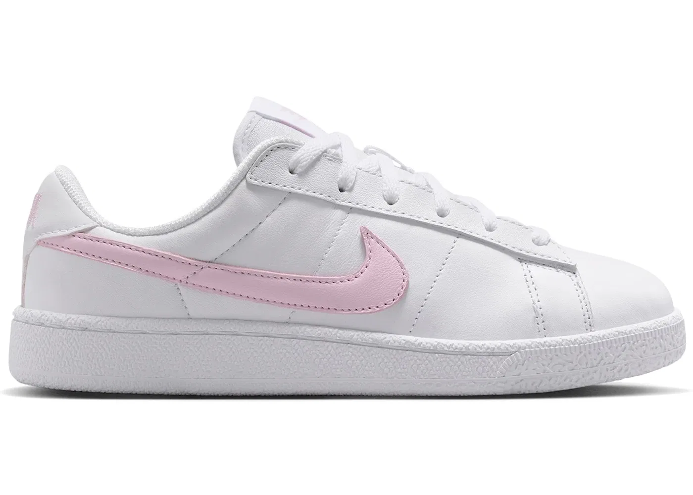 Детские кроссовки для девочек Nike Tennis Classic, White/Pink Foam