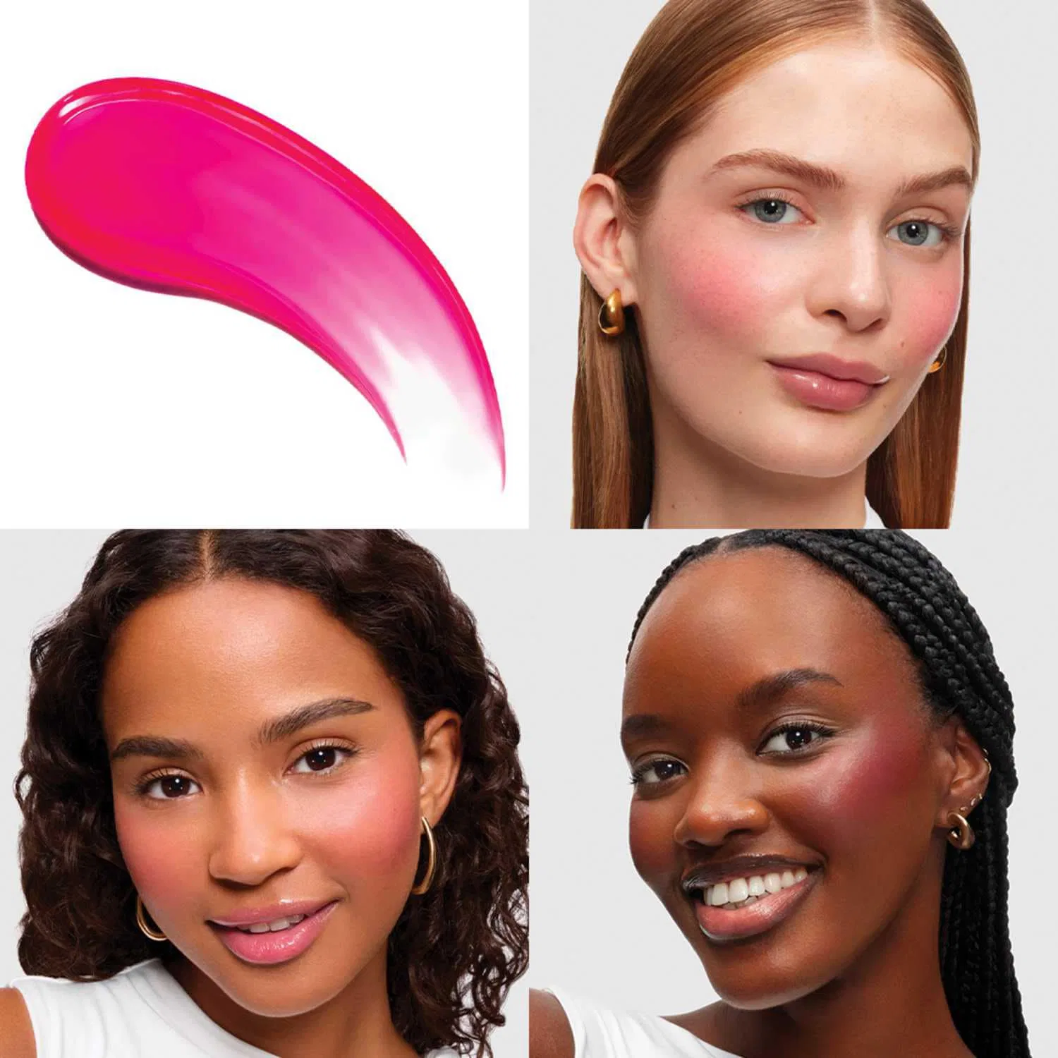 Румяна-тинт LANCÔME Face Idole The Juice Bar Blush, 10 мл, с витамином C, Fig Jelly, 03 Fig Jelly — фото 4