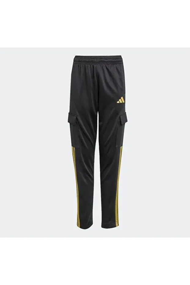 Детские спортивные штаны для девочек скинни Adidas, Black