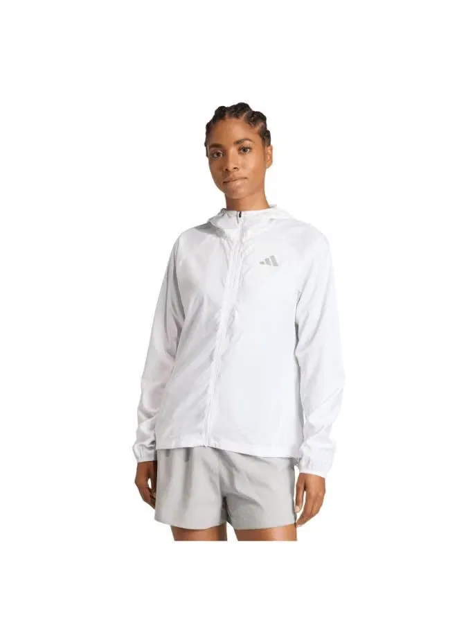 Куртка ветровка белая Adidas, белый