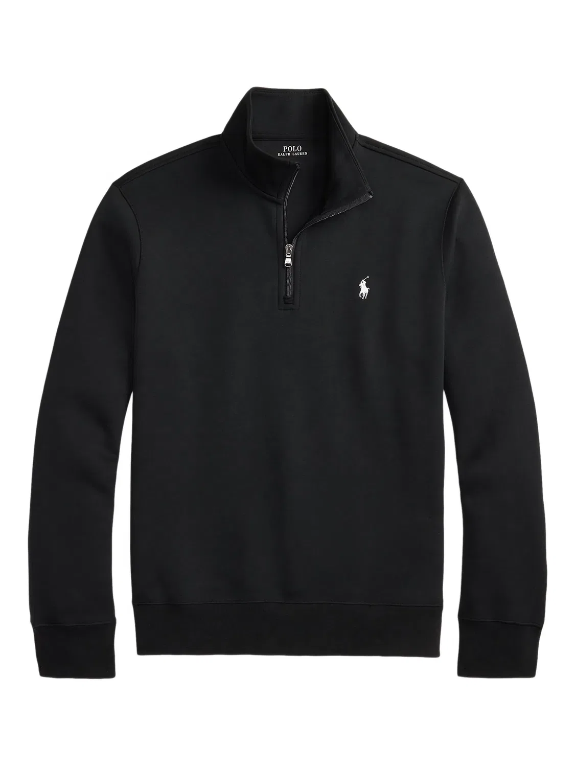 Толстовка с полузастежкой Polo Ralph Lauren, черный