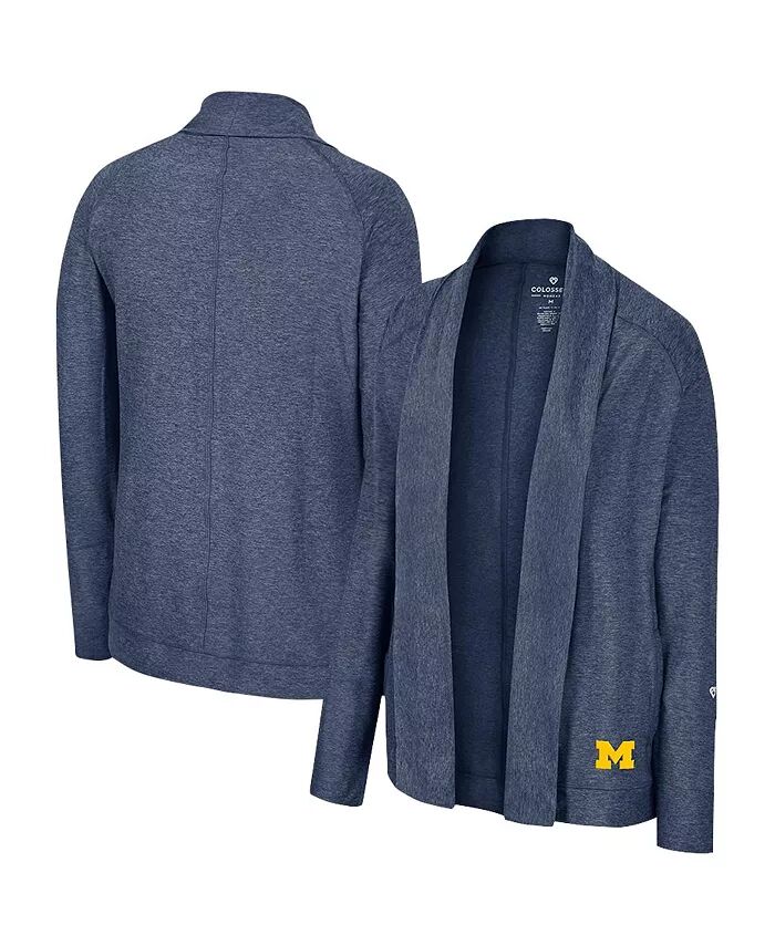 

Женский темно-синий свитер-кардиган Morningside Michigan Wolverines Colosseum