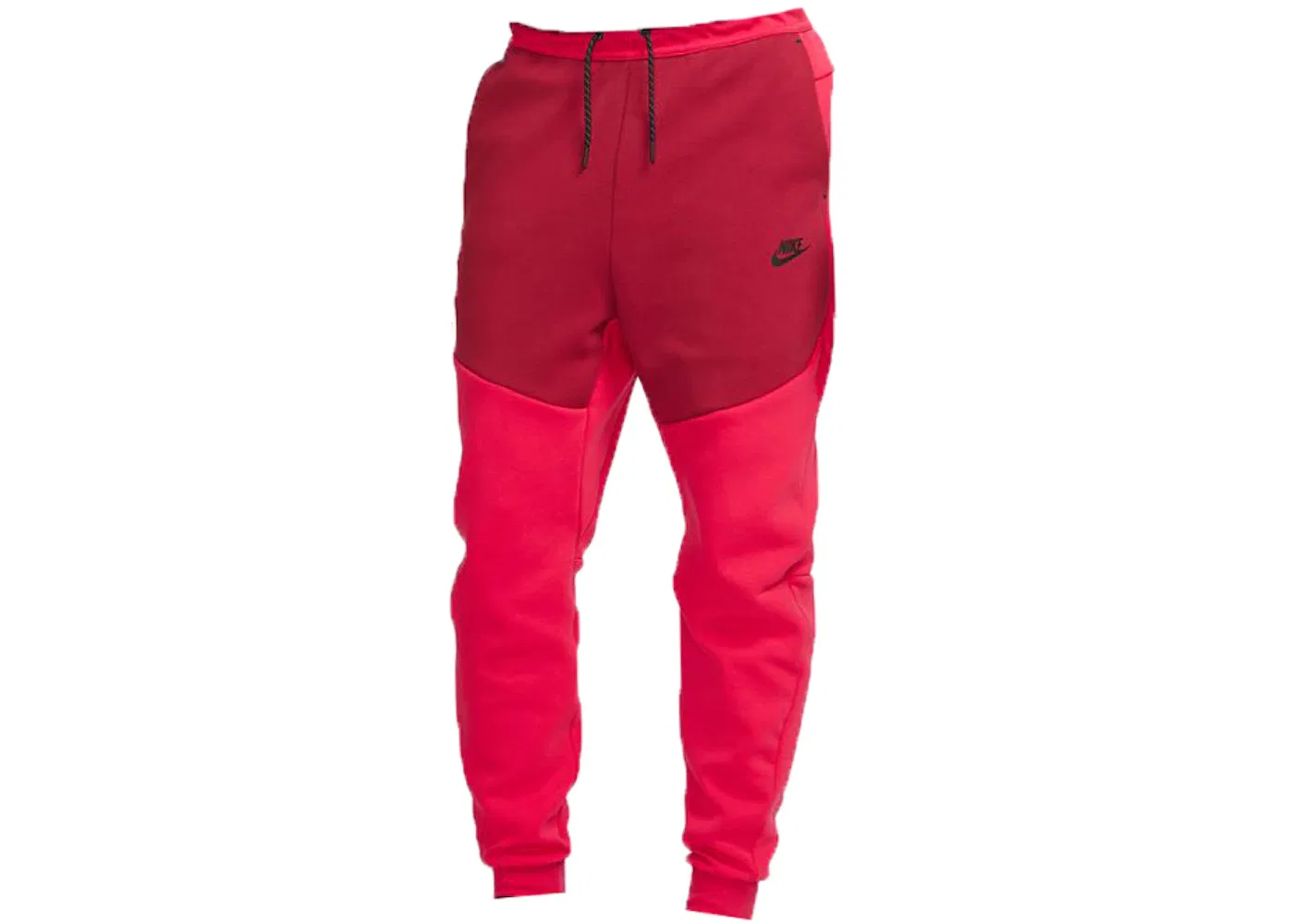 Мужские спортивные брюки из футера с технологией Nike Tech Fleece Joggers Nike, Very Berry/Pomegranate/Black