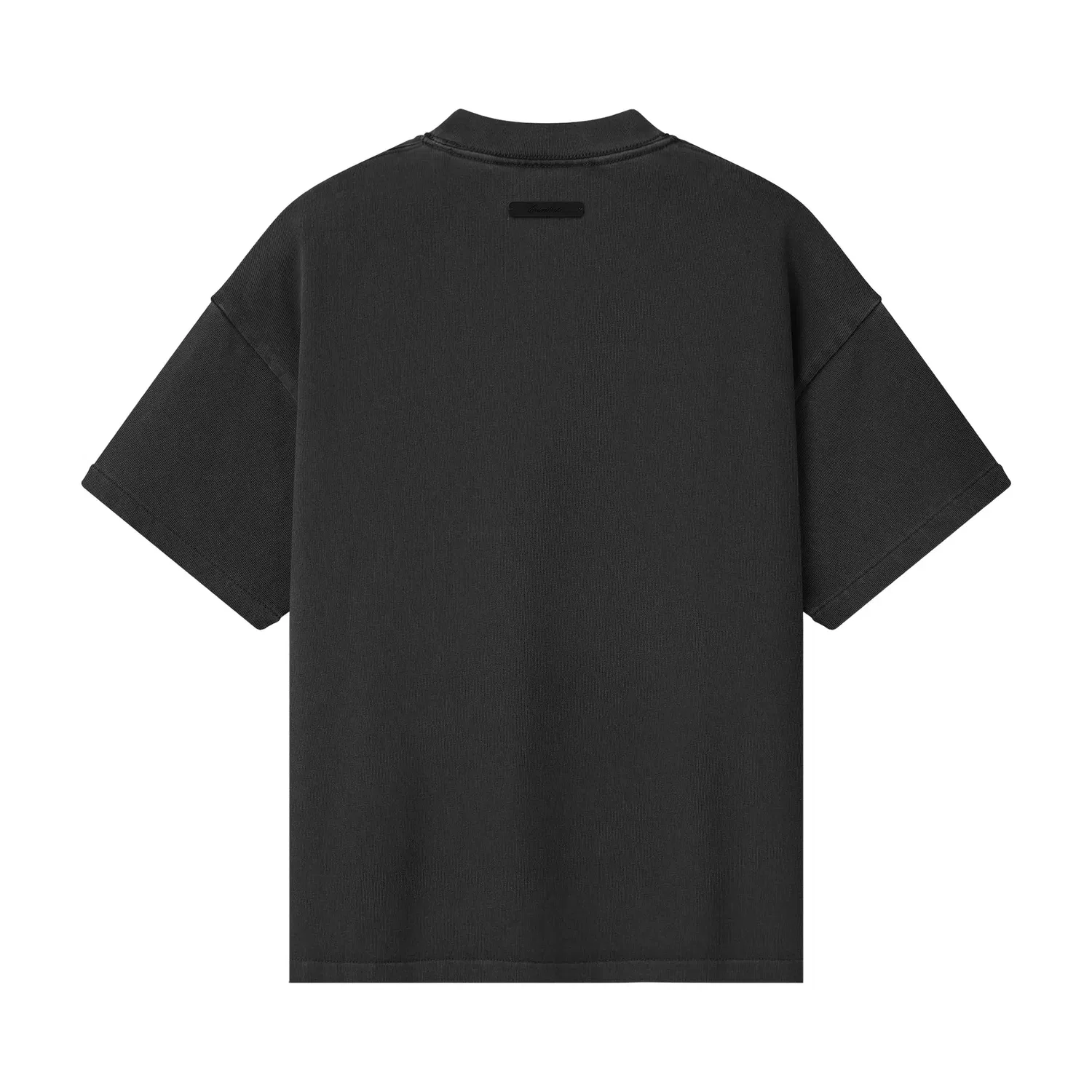 Футболка с коротким рукавом Fear of God Essentials в стиле 90-х, черный — фото 2