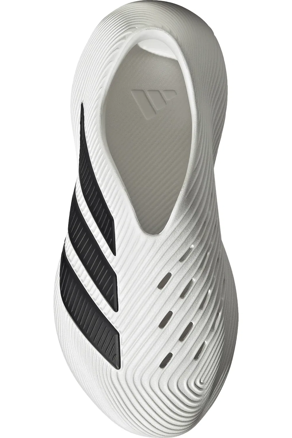 Детские кроссовки slip-on для восстановления Purechill Junior Runner adidas, белый/черный/белый — фото 4
