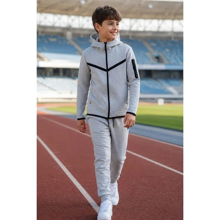Спортивный костюм Tech Fleece Double Face Pina Kids, Черный