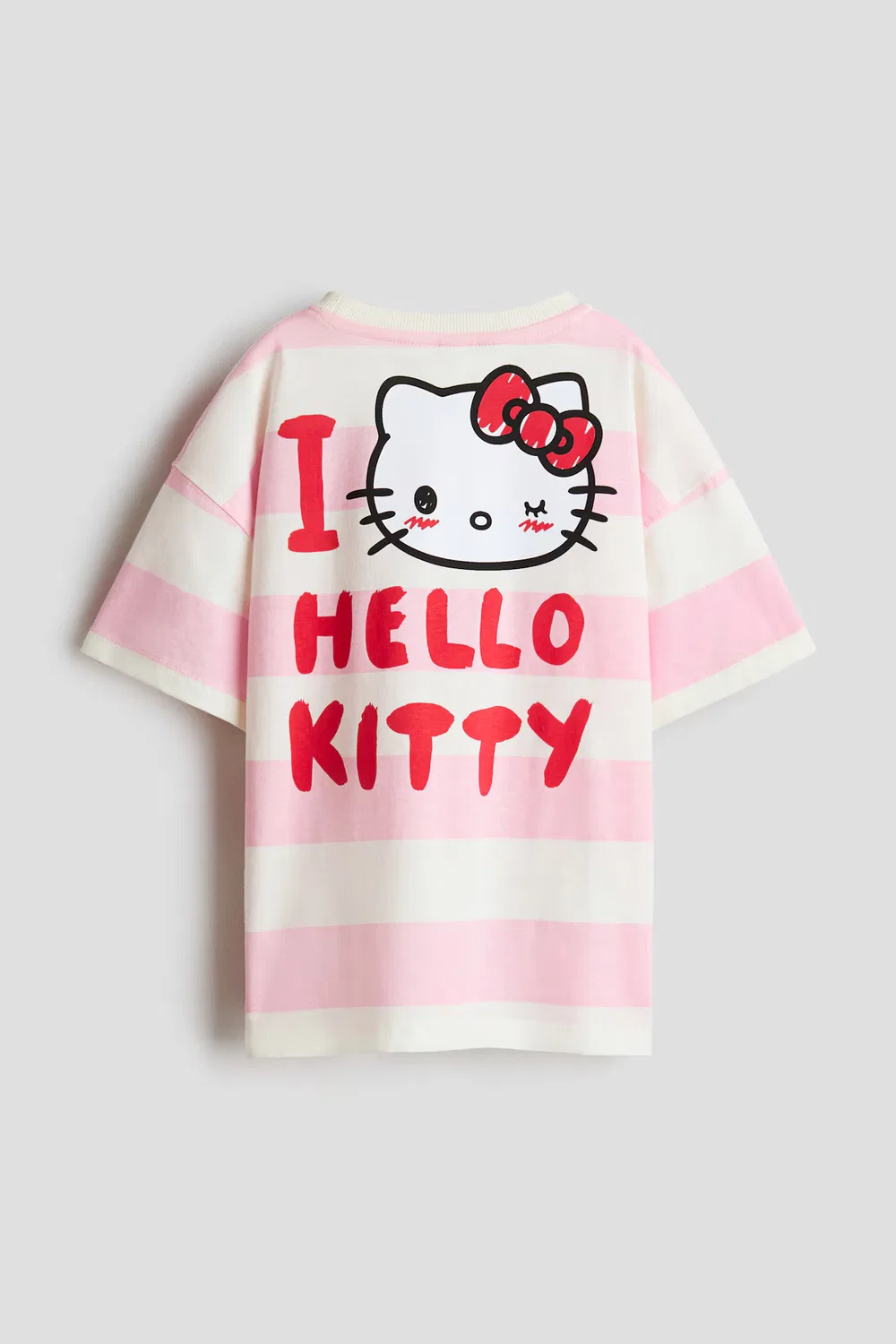 Хлопковый комплект из двух предметов с декоративным рисунком H&M, Hellrosa/Hello Kitty — фото 2