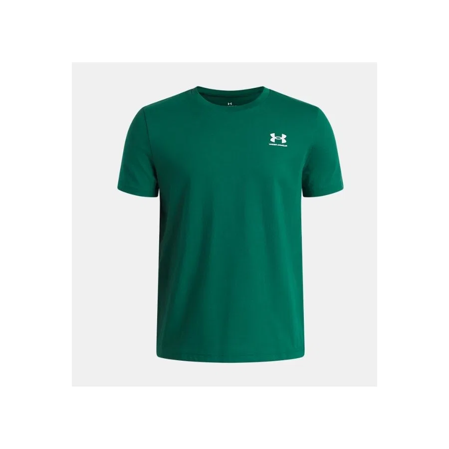Детская футболка с длинным рукавом Sportstyle LC Under Armour, Зеленый