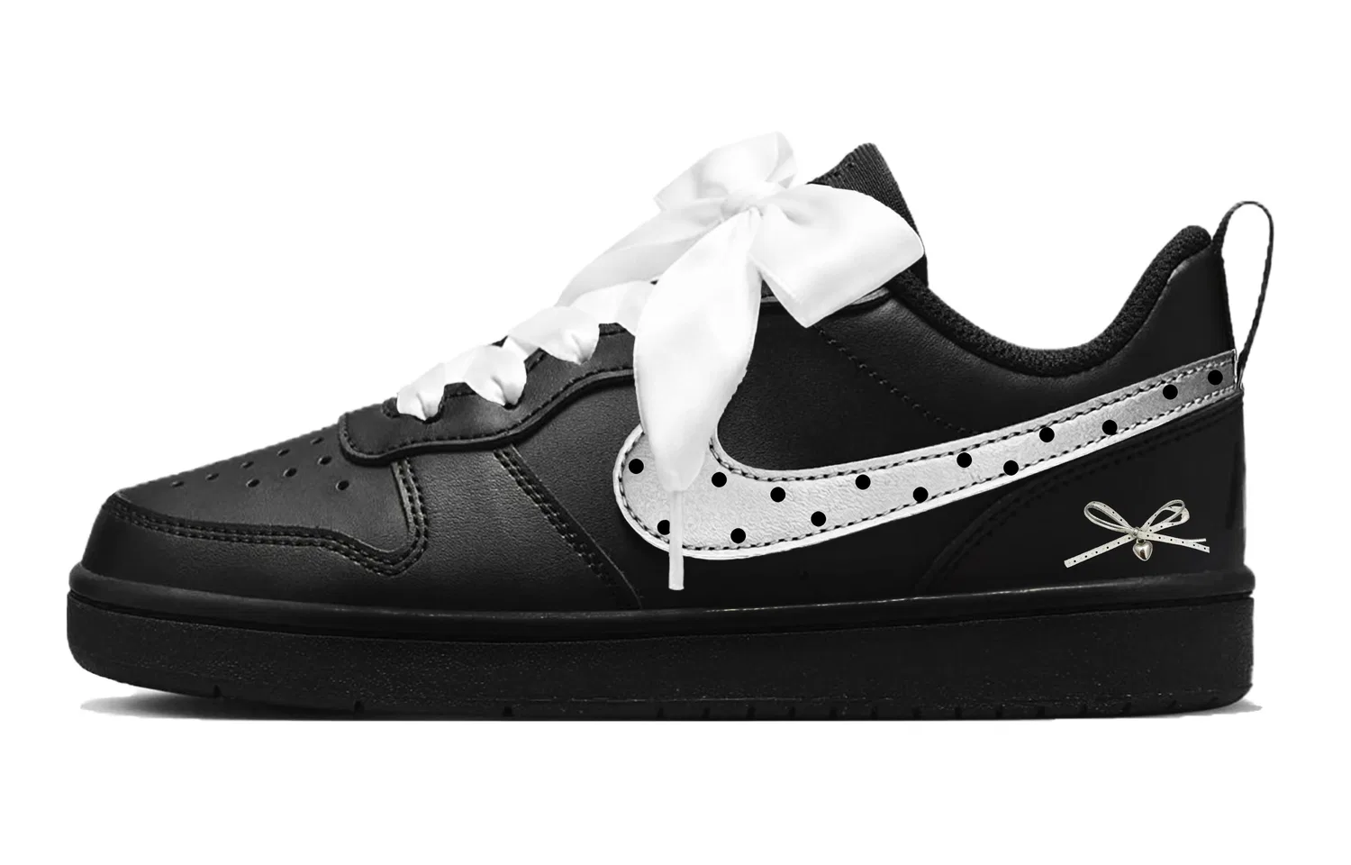Детские кроссовки для скейтбординга Nike Court Borough 2, Black