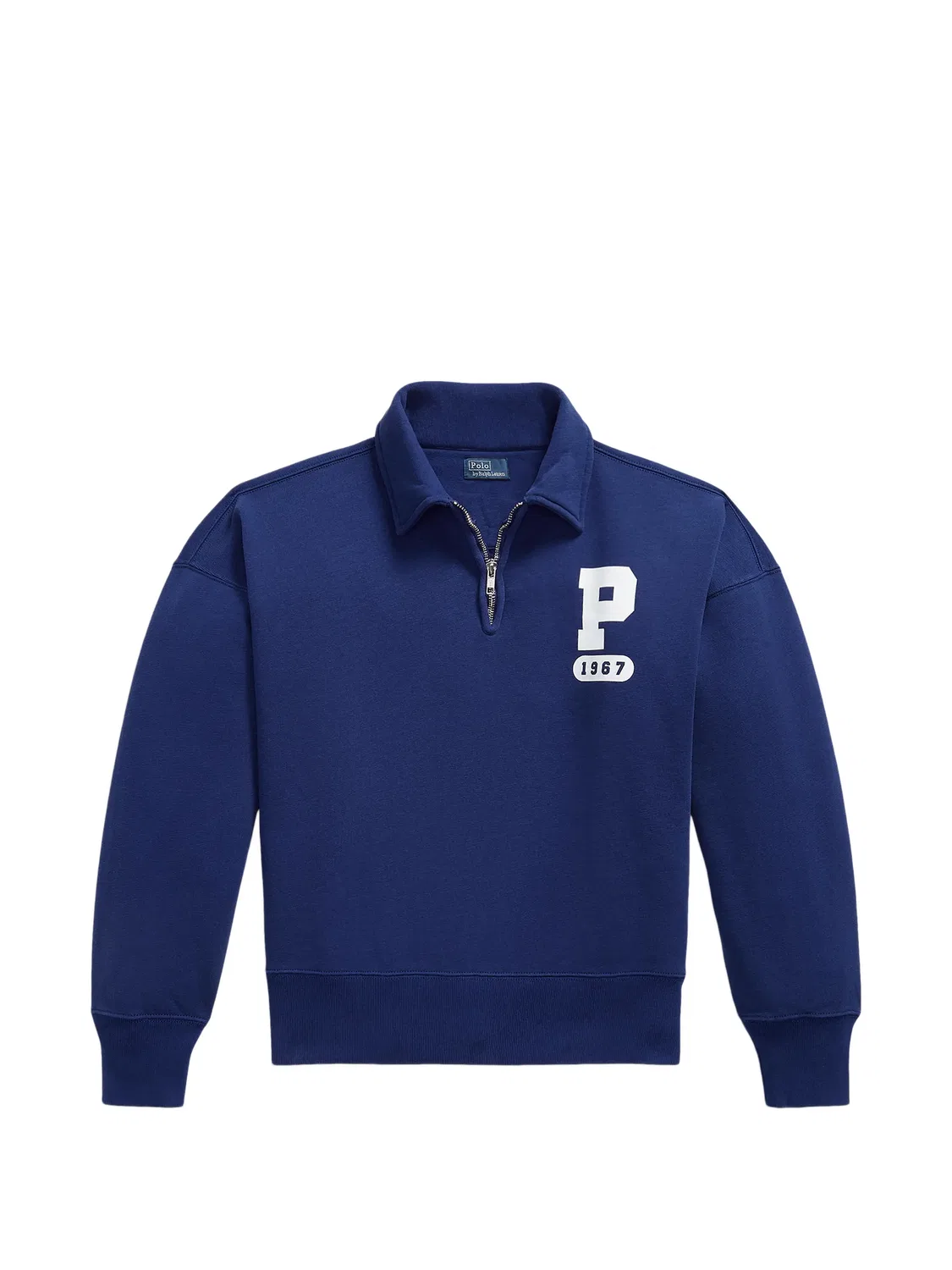 Толстовка на молнии с логотипом Polo Ralph Lauren, синий