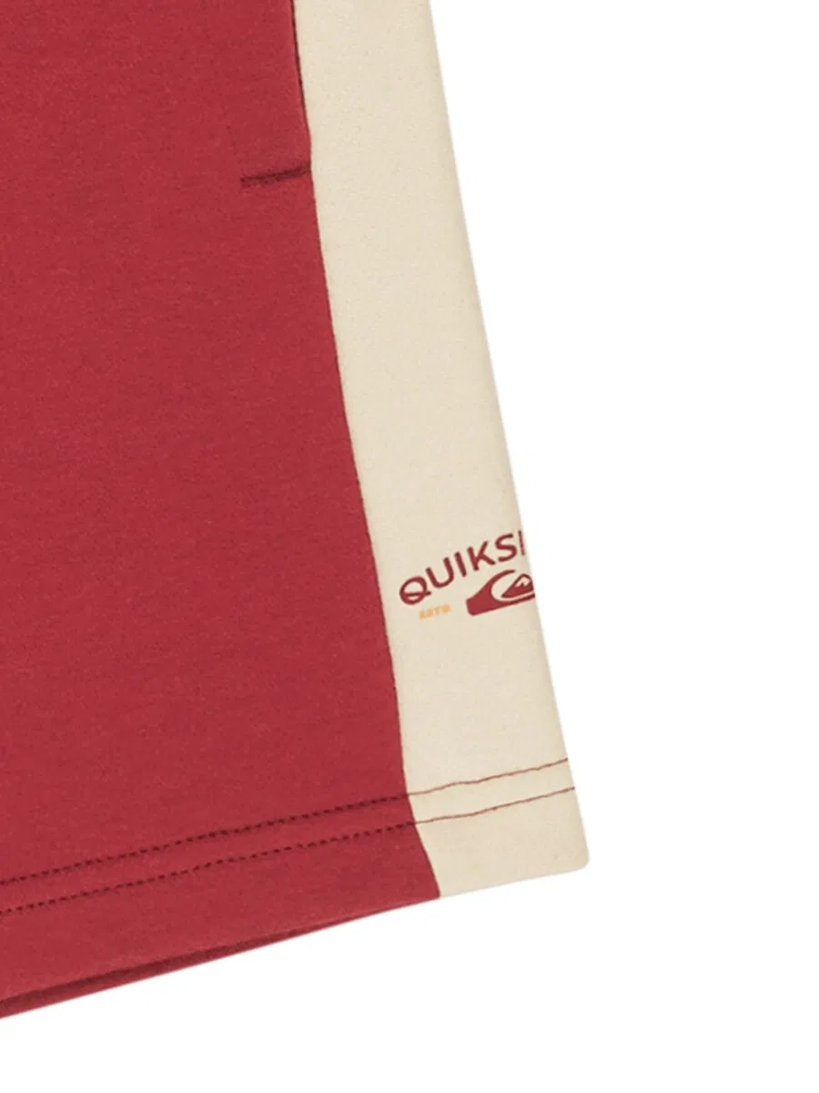 Шорты QUIKSILVER Regular Pants 'Knowledge Aera' красного цвета — фото 3