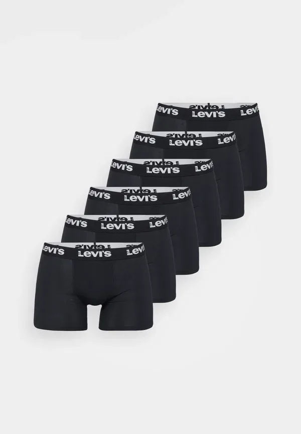 Мужские трусы-боксеры с шестью лямками Levi'S, черный — фото 4