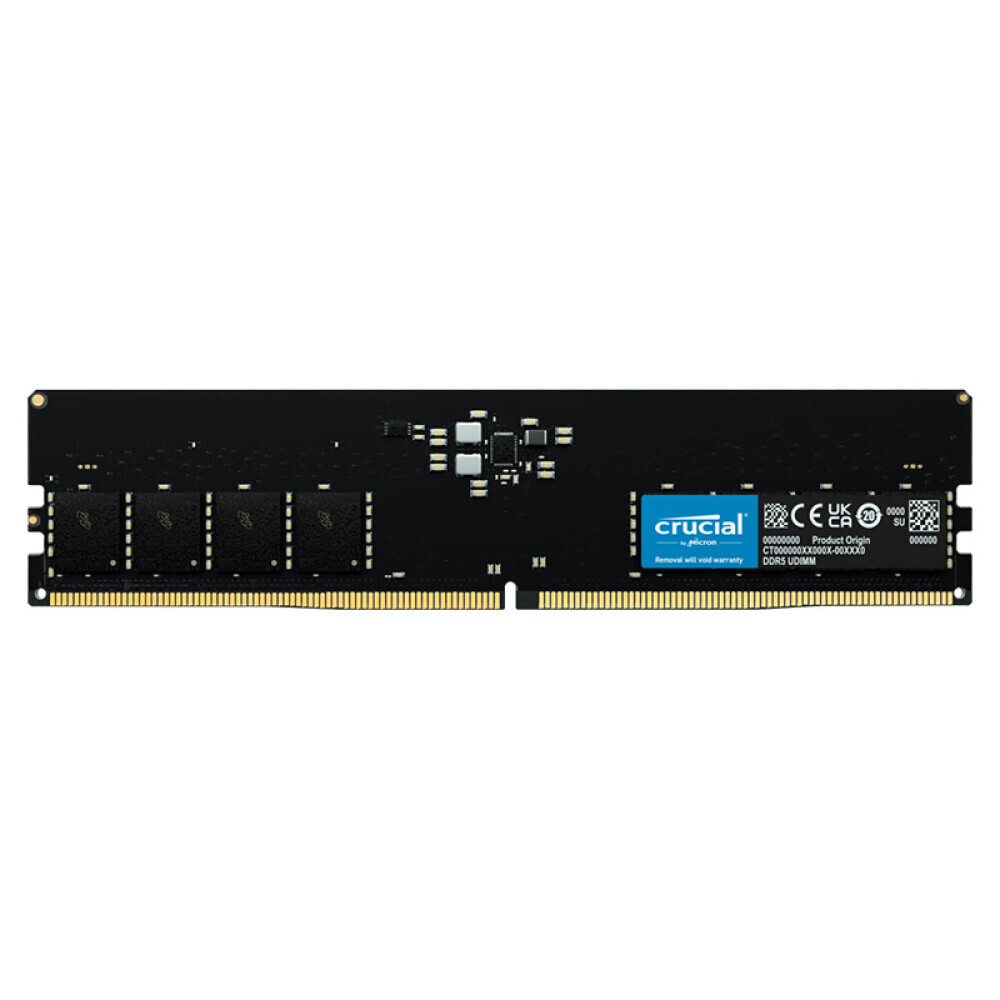 

Модуль памяти Crucial 16 Гб, DDR5, 5600 МГц, CT16G56C46U5
